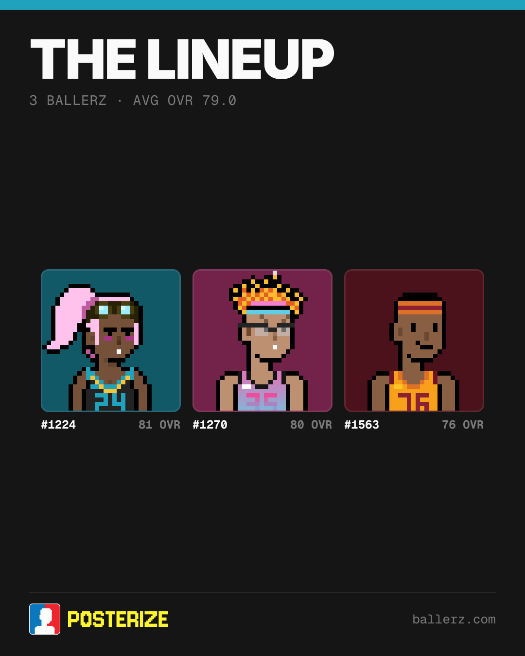 Poster of Baller #1224, #1270, #1563