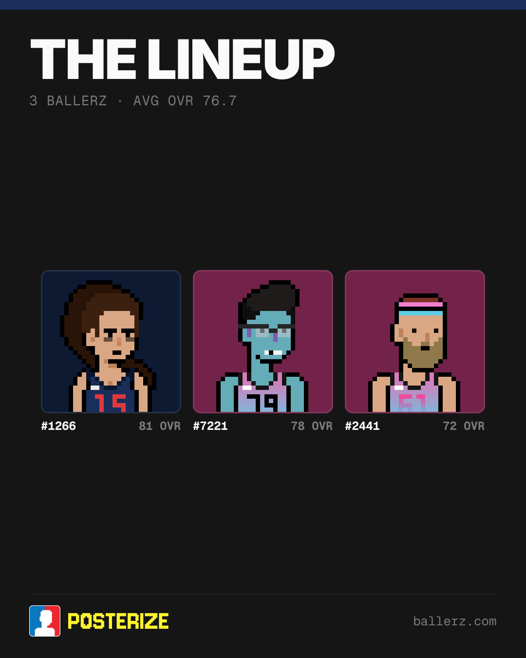 Poster of Baller #1266, #7221, #2441