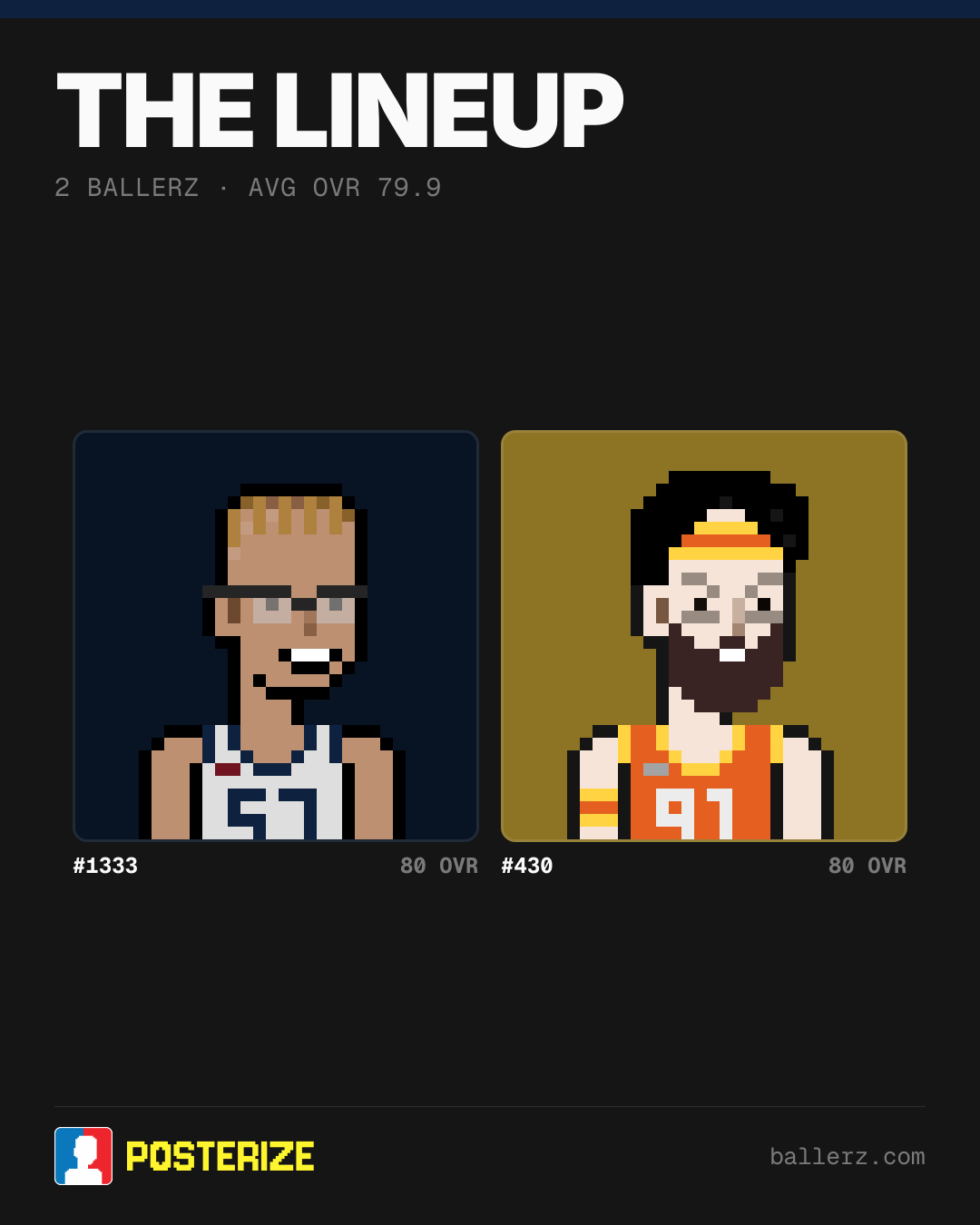 Poster of Baller #1333, #430