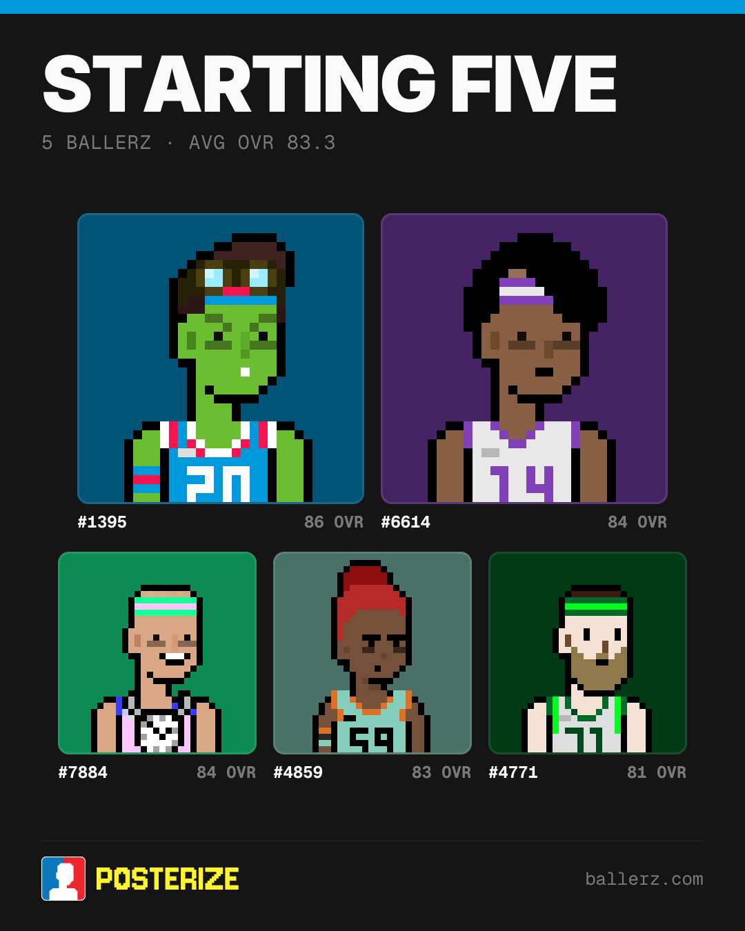 Poster of Baller #1395, #6614, #7884, #4859, #4771