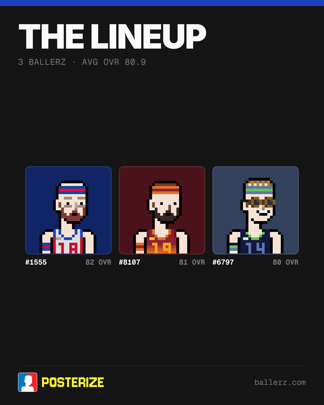 Poster of Baller #1555, #8107, #6797