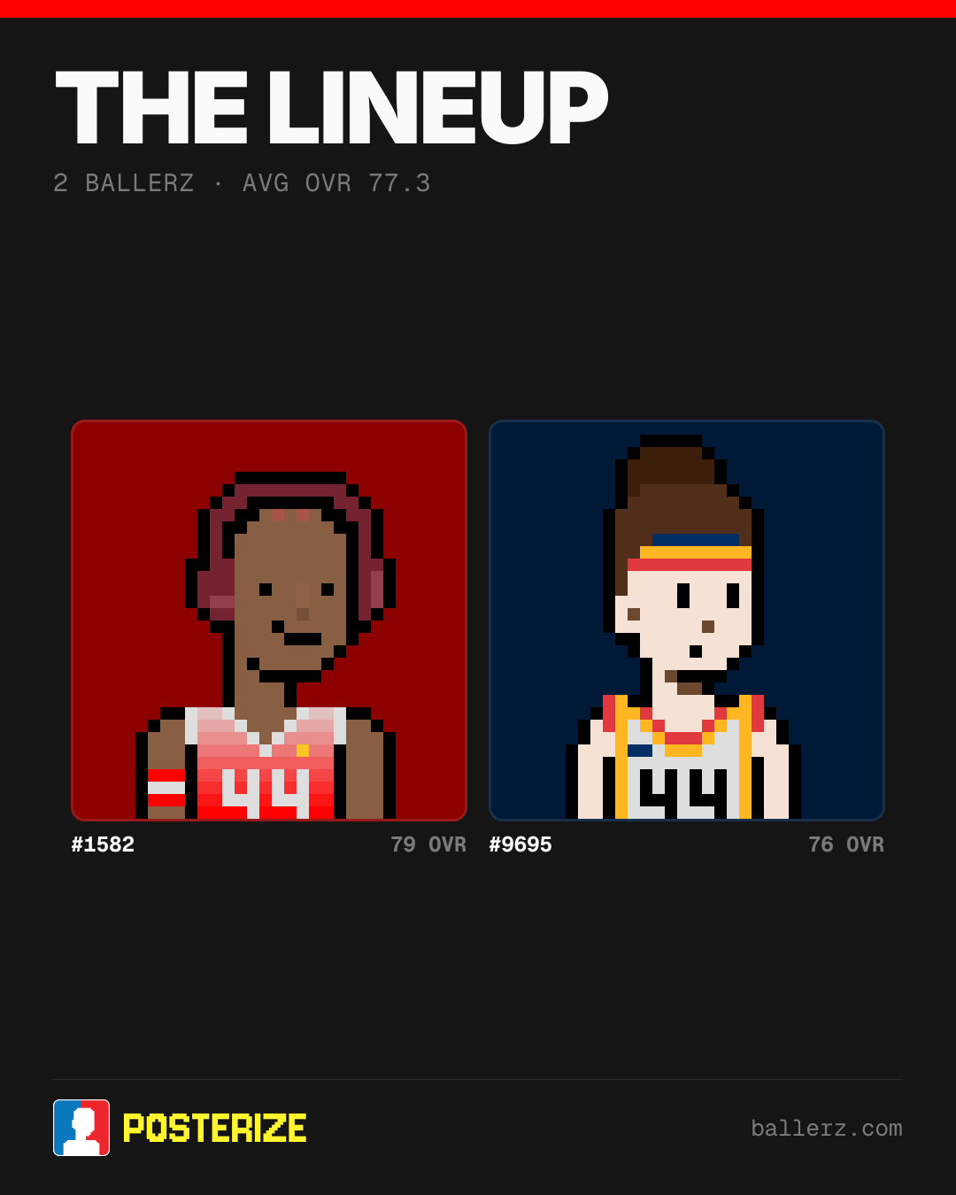 Poster of Baller #1582, #9695
