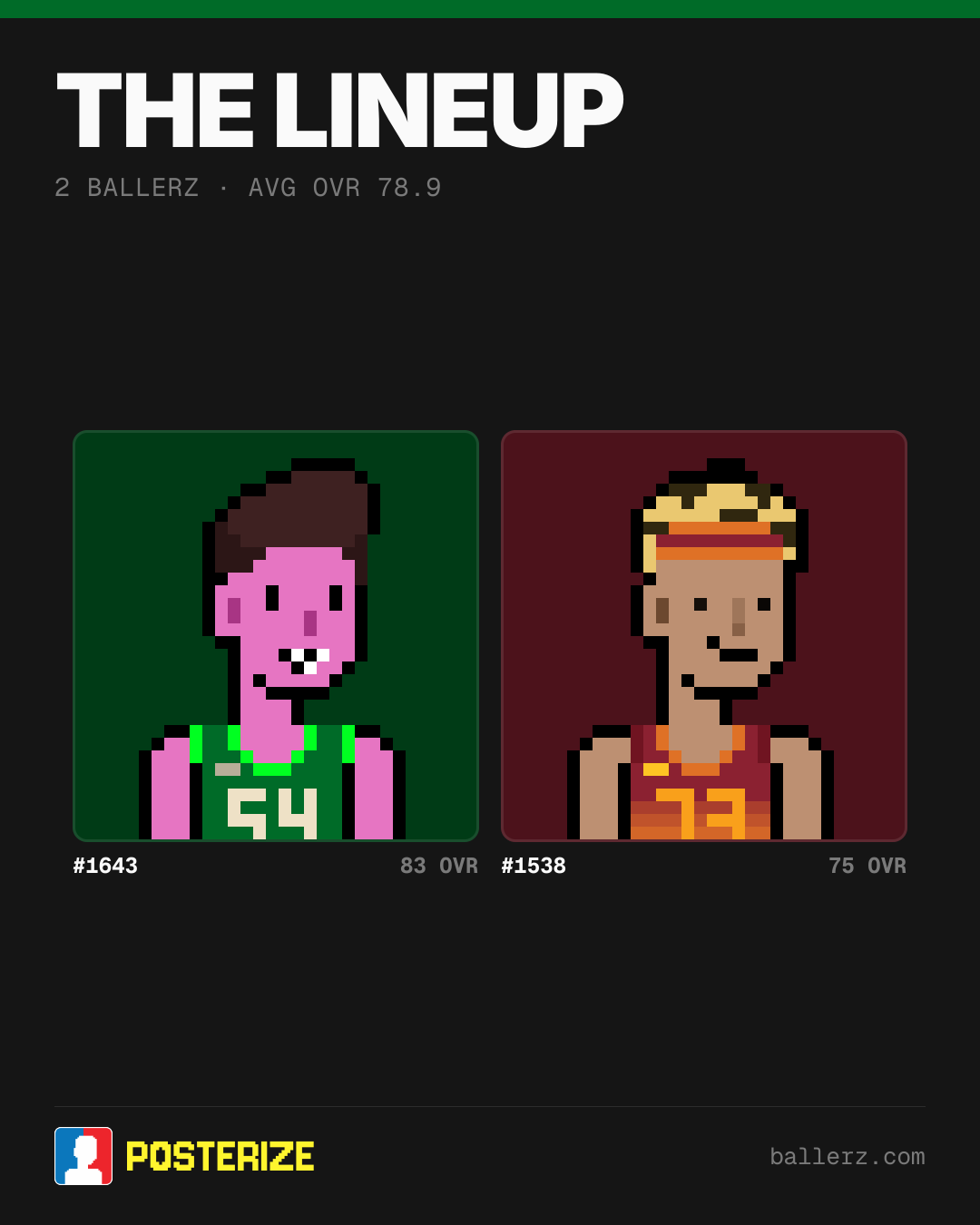 Poster of Baller #1643, #1538