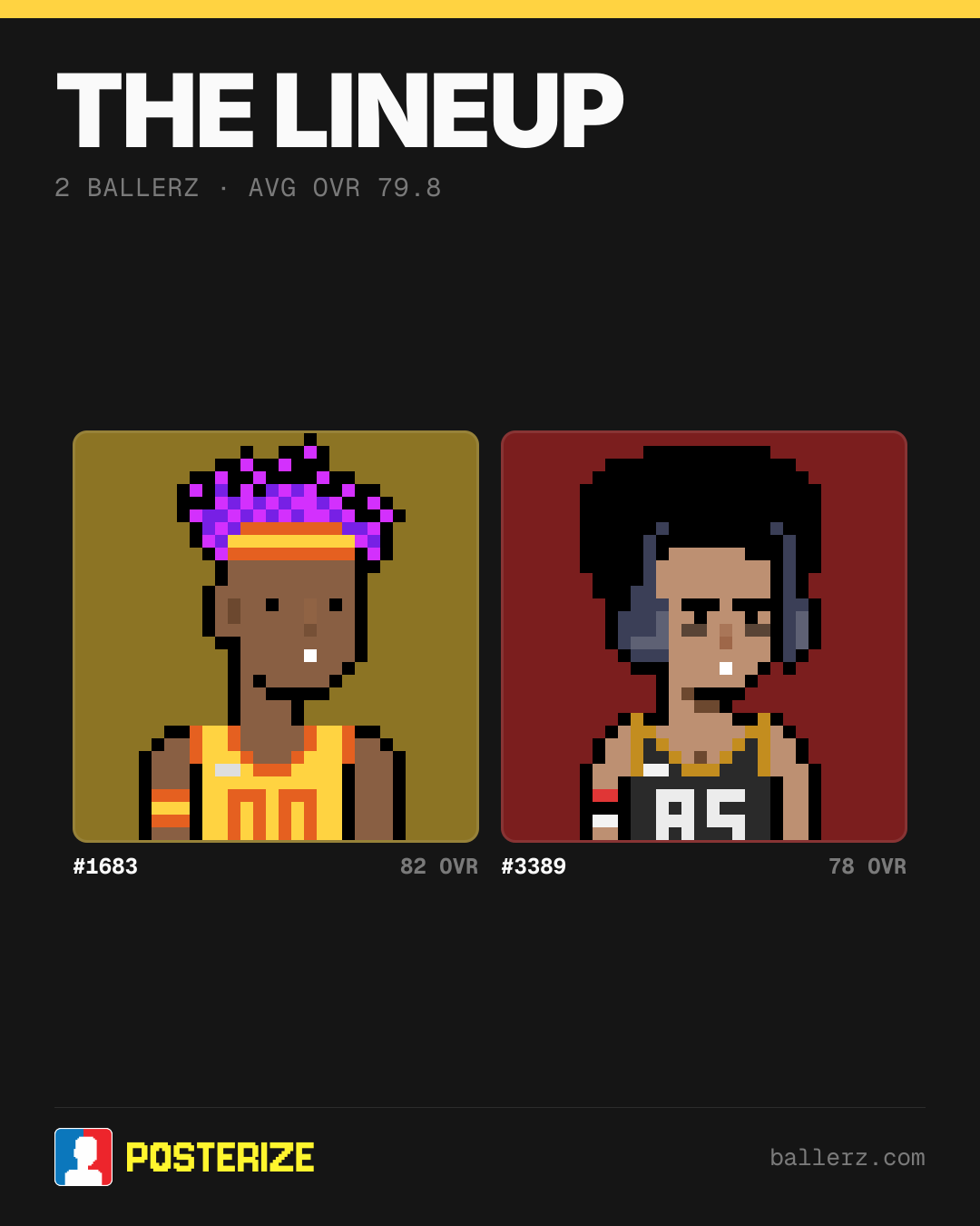 Poster of Baller #1683, #3389