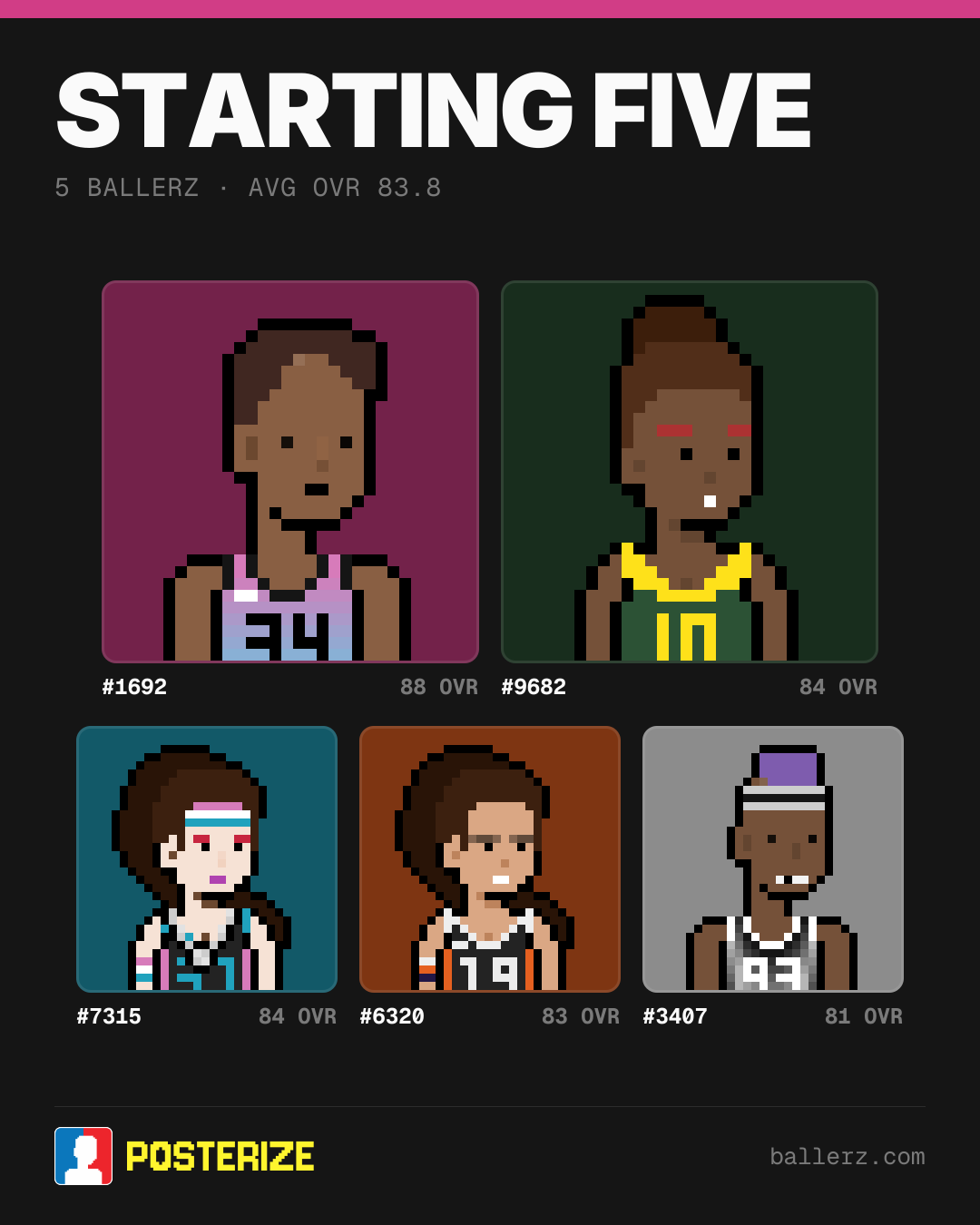 Poster of Baller #1692, #9682, #7315, #6320, #3407