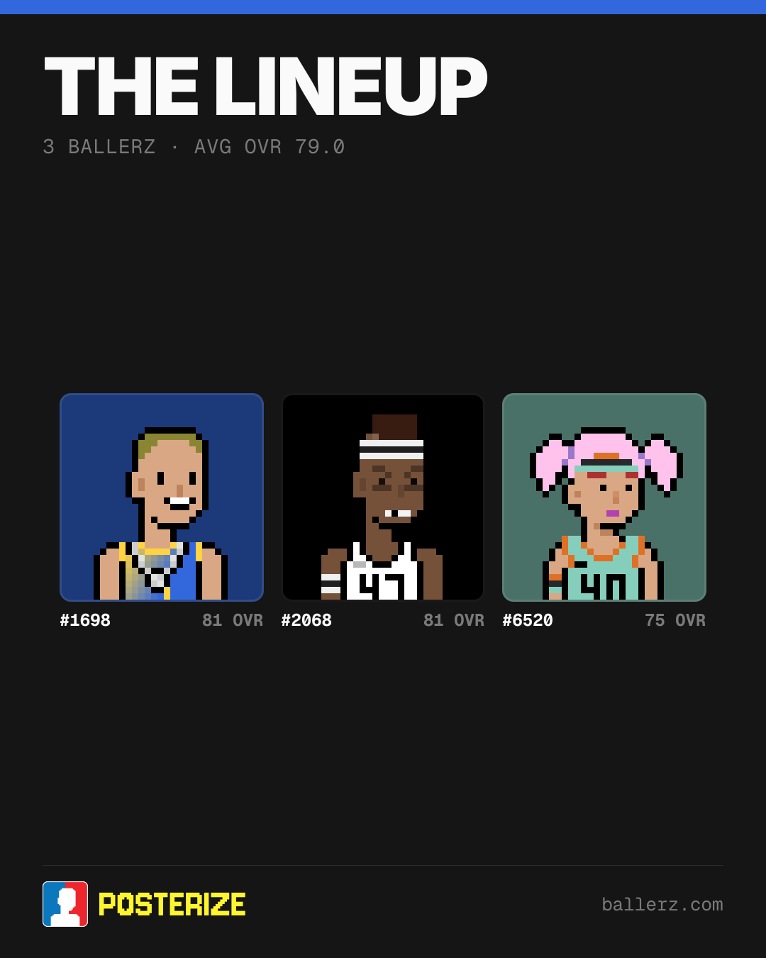 Poster of Baller #1698, #2068, #6520