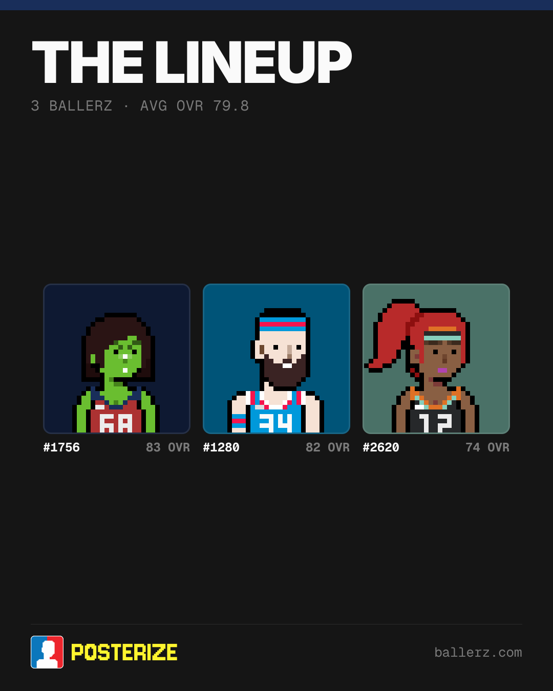 Poster of Baller #1756, #1280, #2620