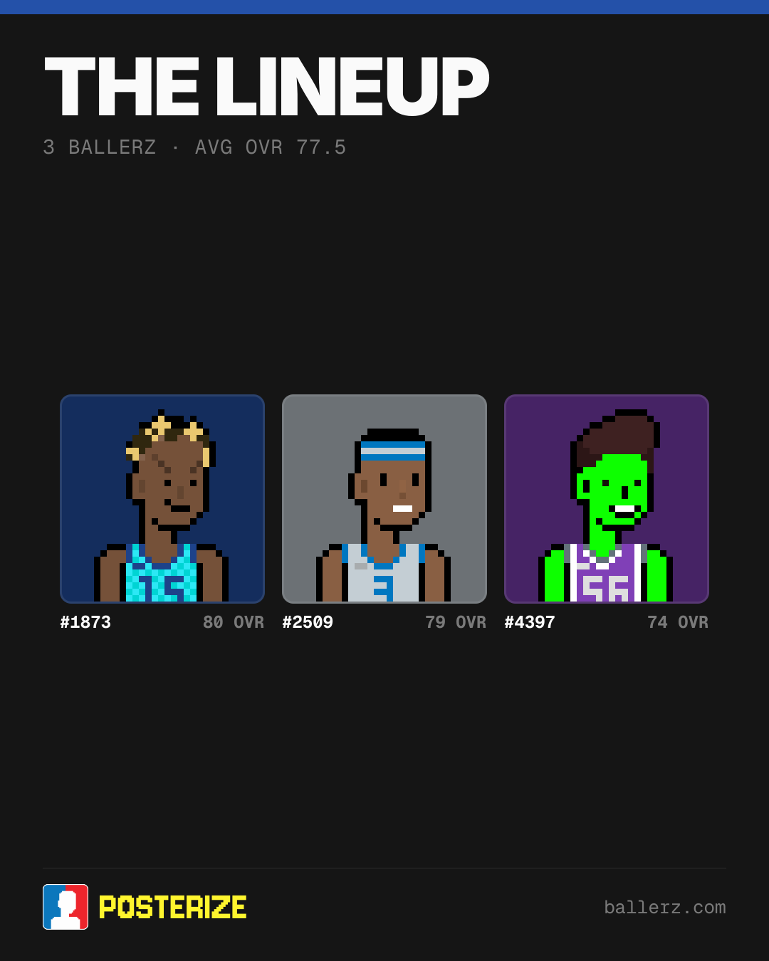 Poster of Baller #1873, #2509, #4397