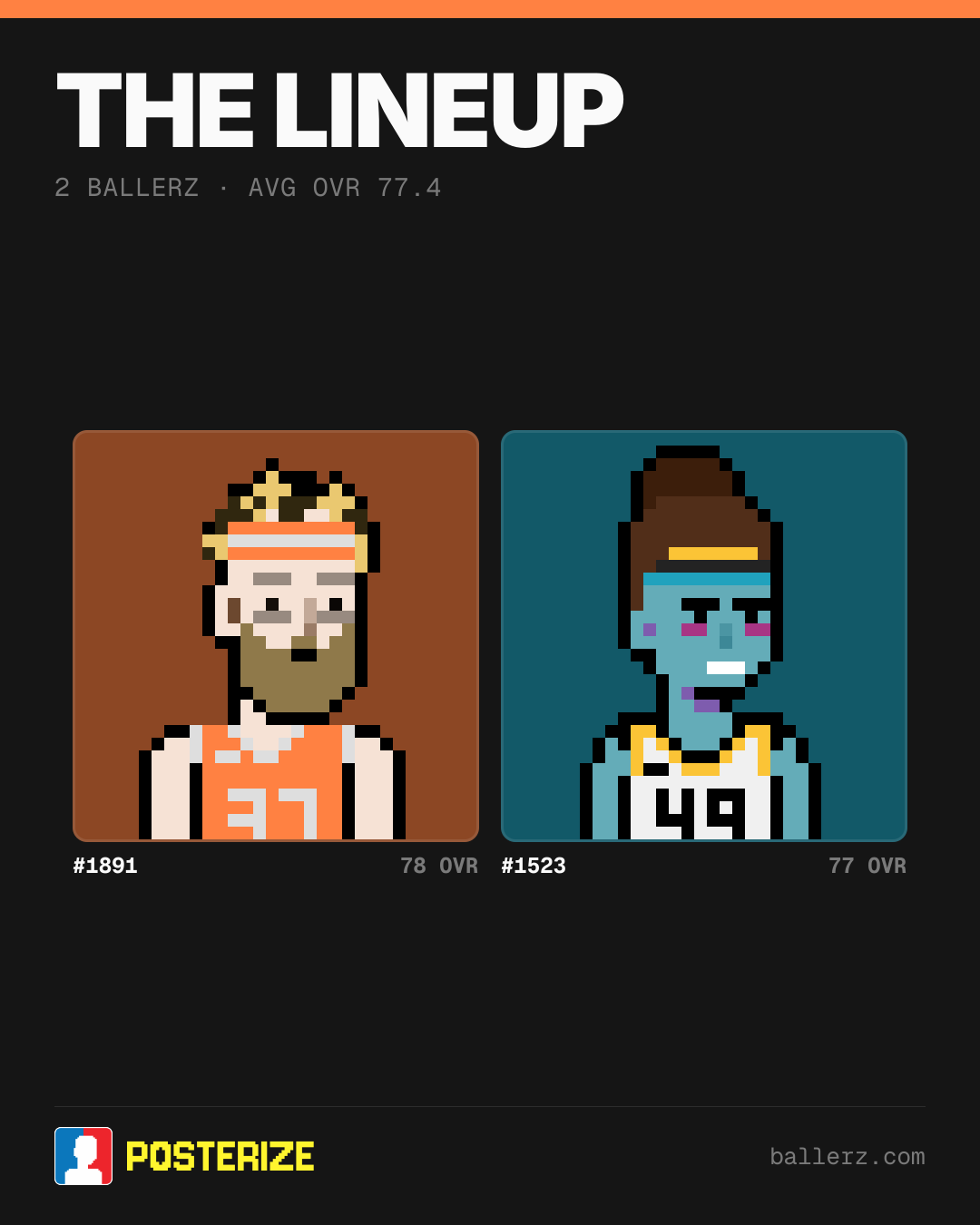 Poster of Baller #1891, #1523