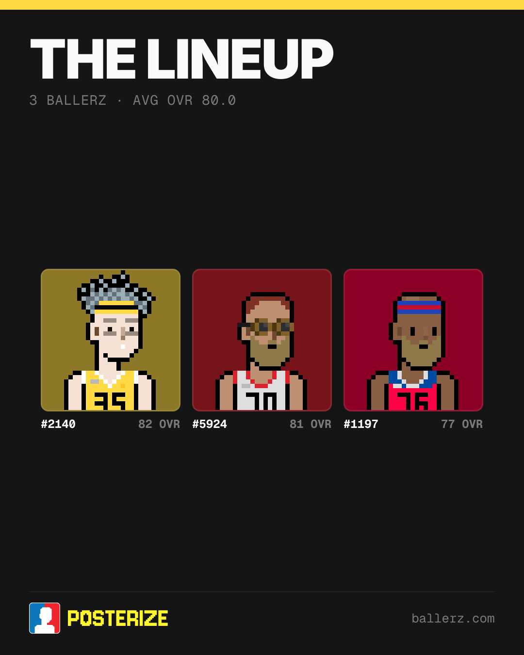 Poster of Baller #2140, #5924, #1197