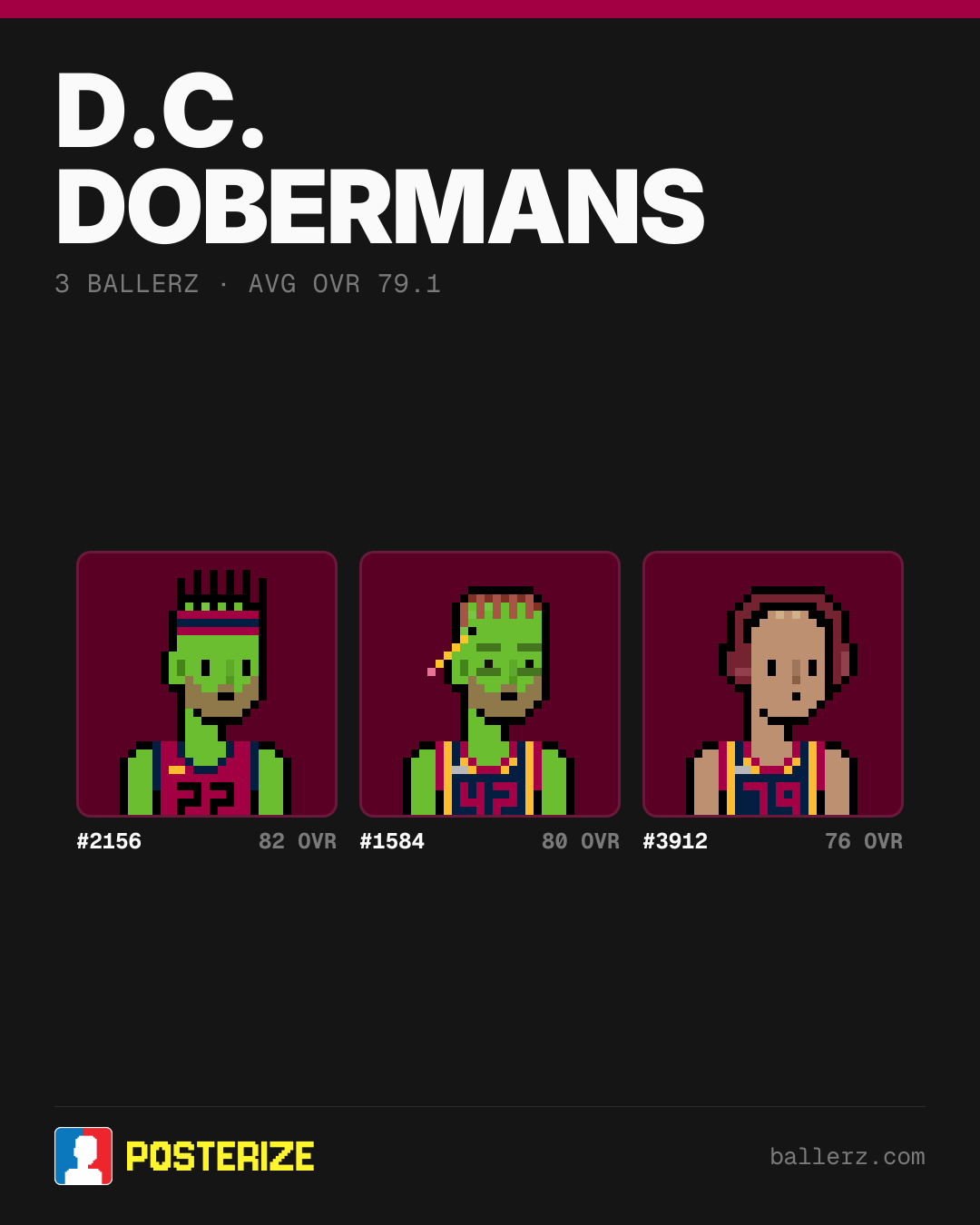 Poster of Baller #2156, #1584, #3912
