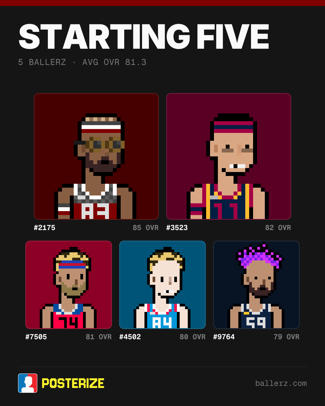 Poster of Baller #2175, #3523, #7505, #4502, #9764