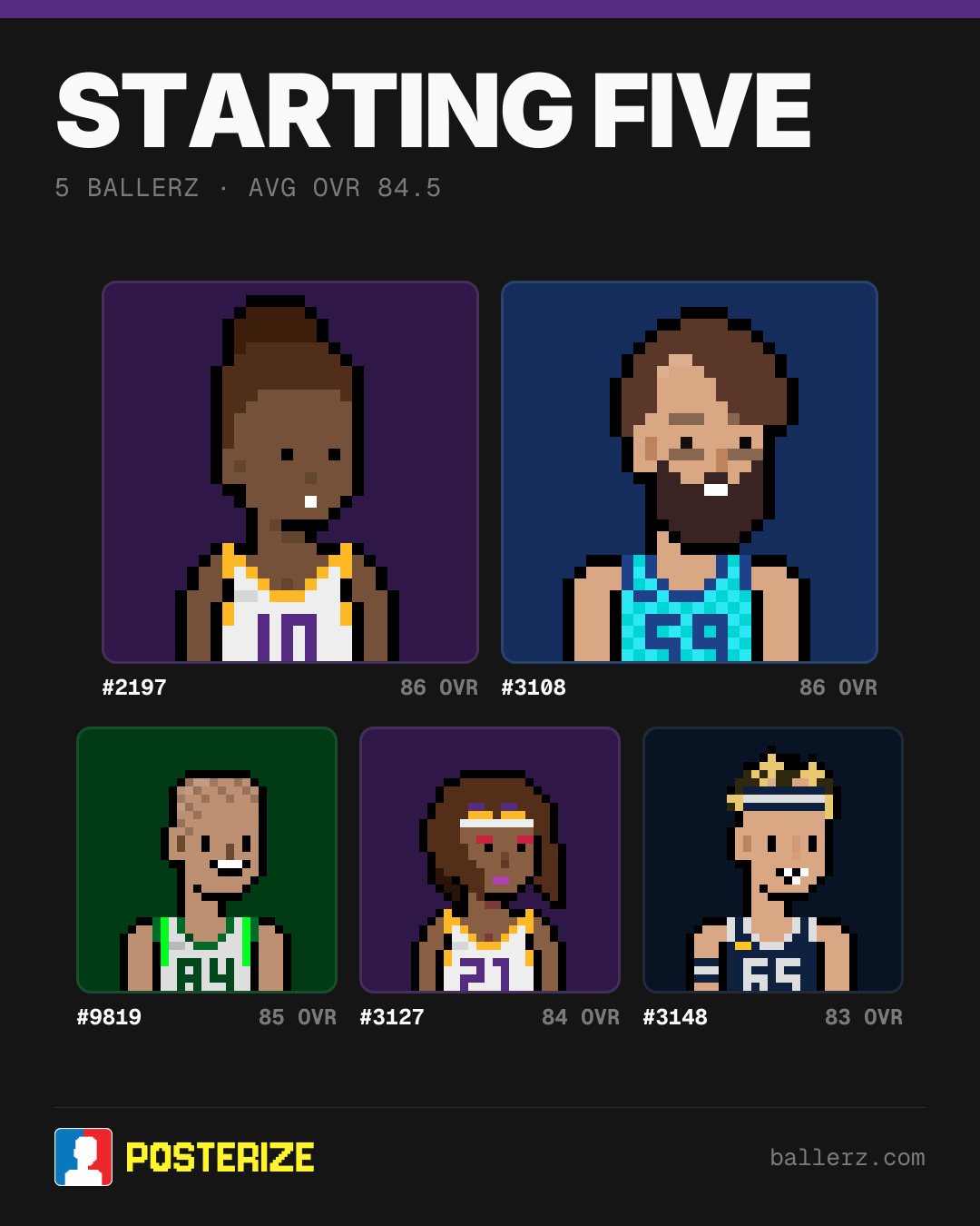 Poster of Baller #2197, #3108, #9819, #3127, #3148