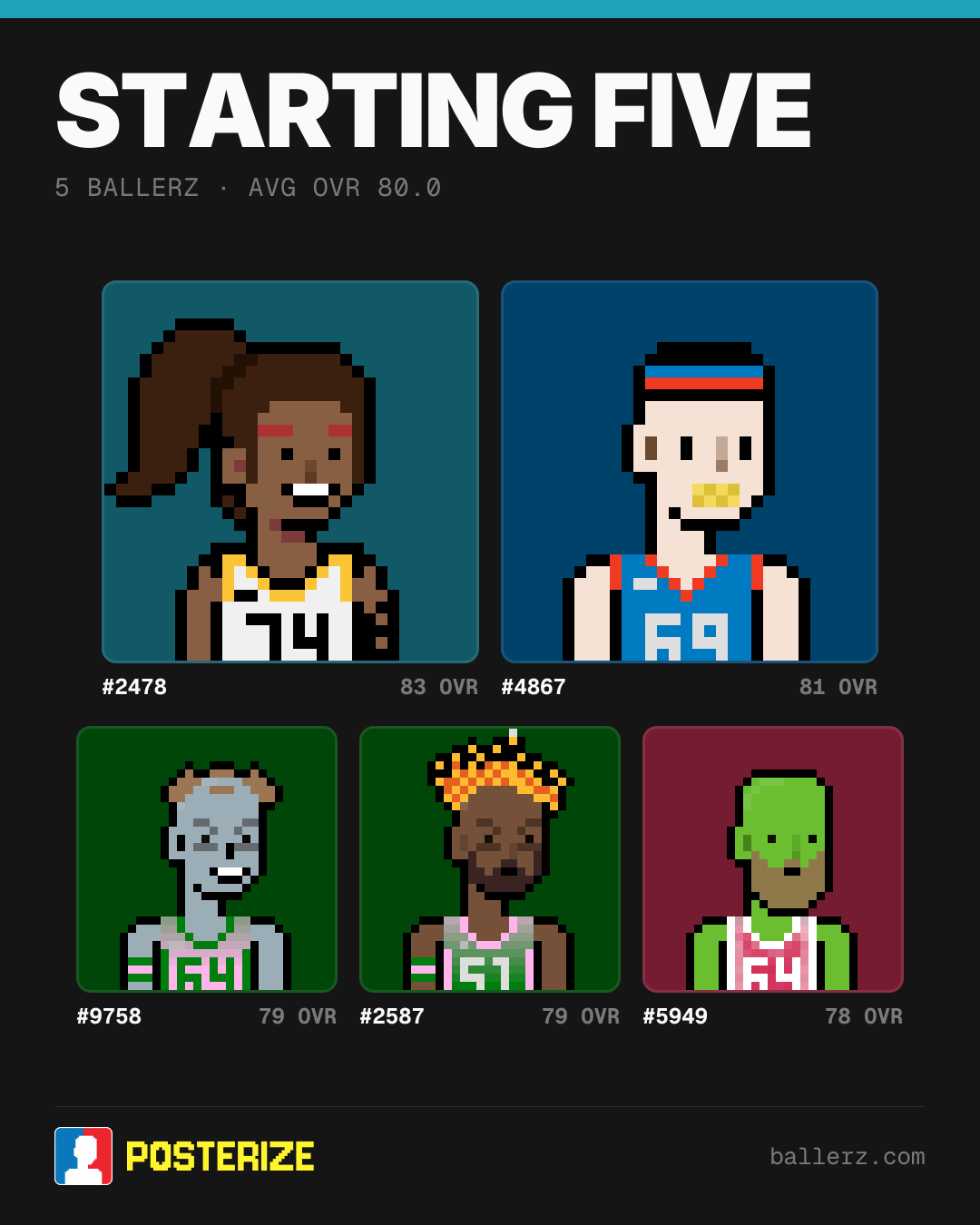 Poster of Baller #2478, #4867, #9758, #2587, #5949