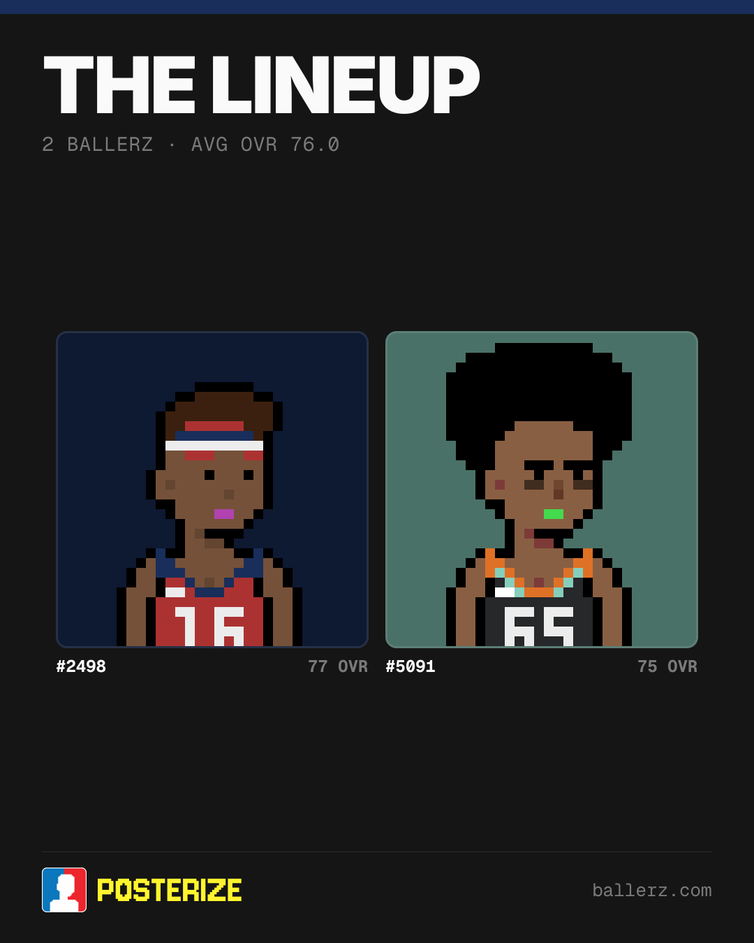Poster of Baller #2498, #5091