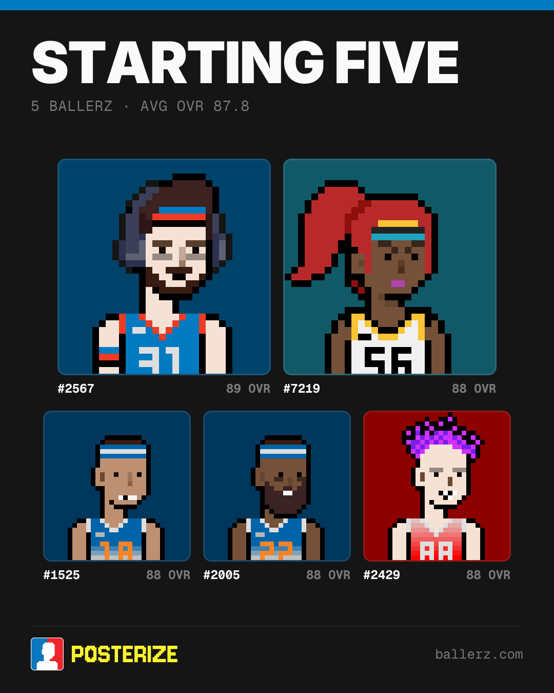 Poster of Baller #2567, #7219, #1525, #2005, #2429