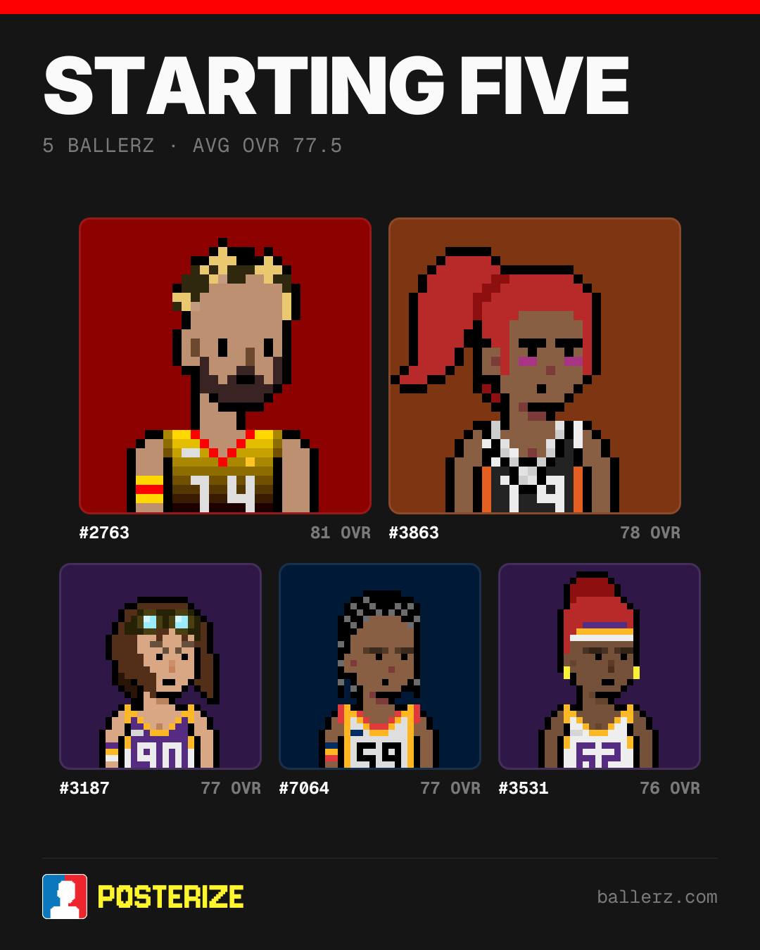 Poster of Baller #2763, #3863, #3187, #7064, #3531