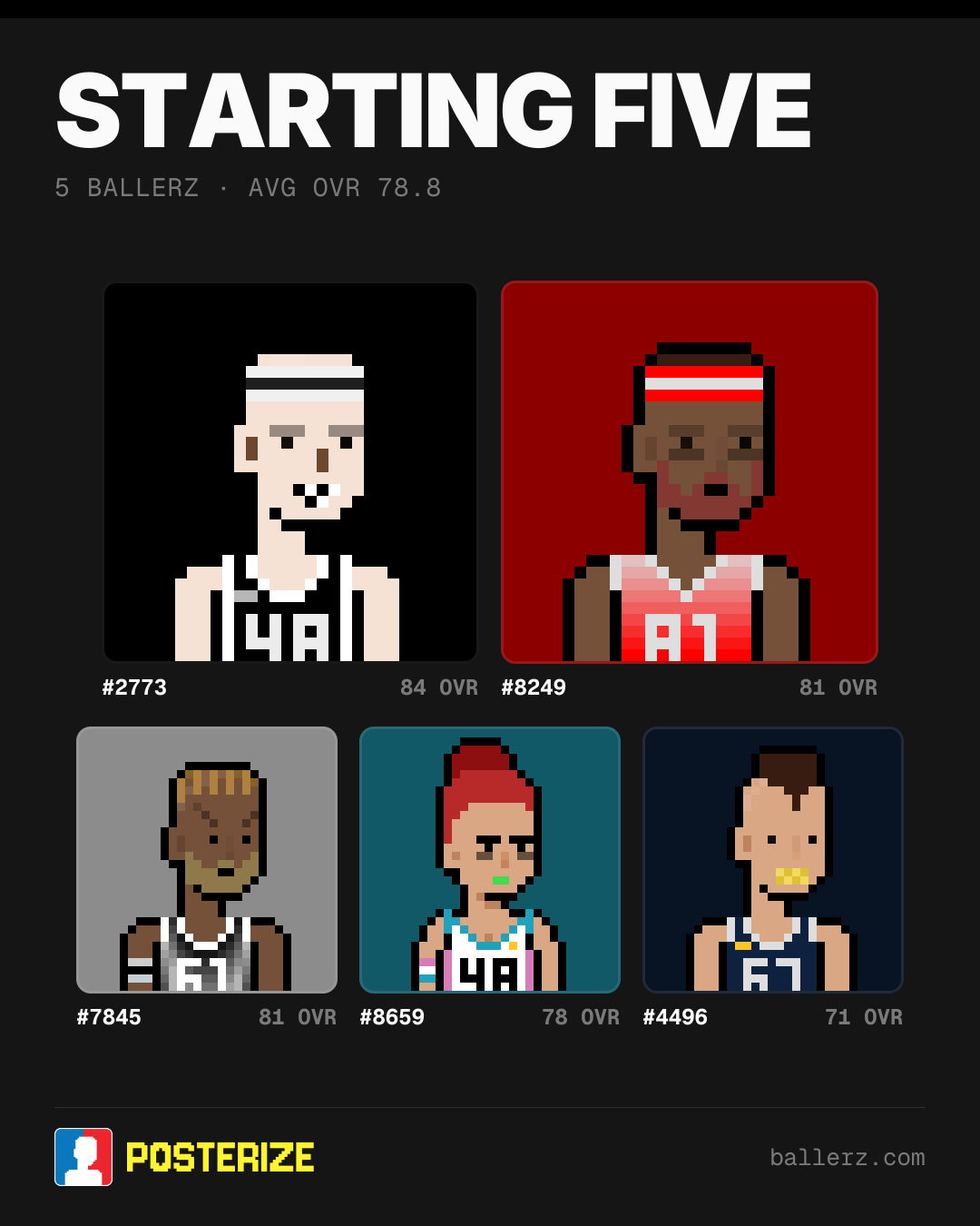 Poster of Baller #2773, #8249, #7845, #8659, #4496
