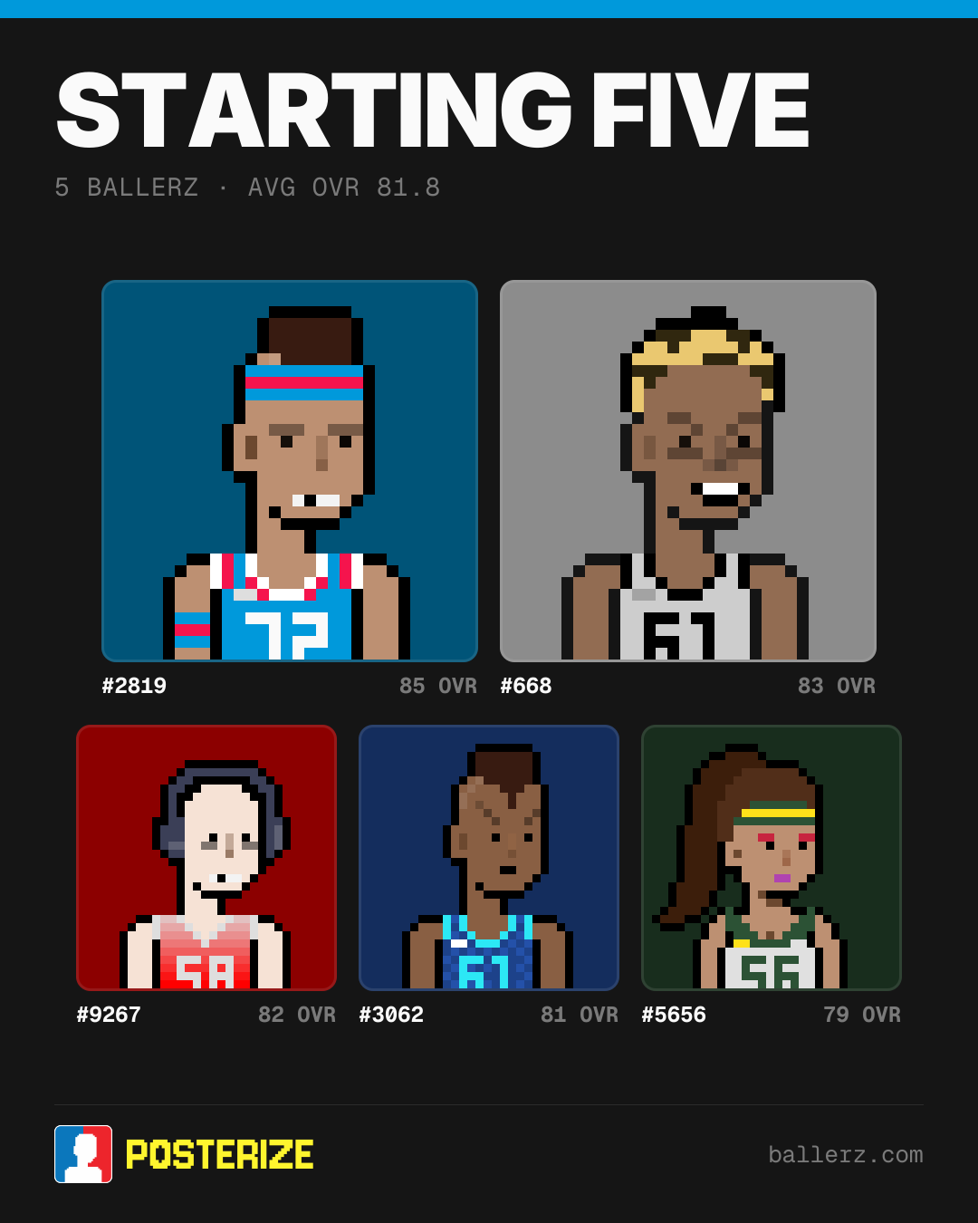 Poster of Baller #2819, #668, #9267, #3062, #5656