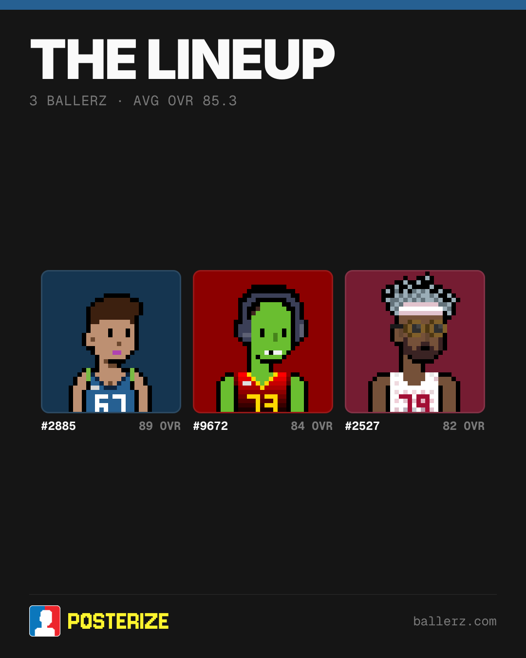 Poster of Baller #2885, #9672, #2527