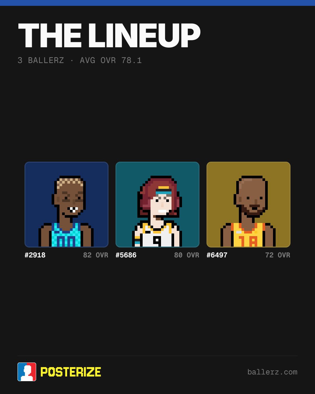 Poster of Baller #2918, #5686, #6497