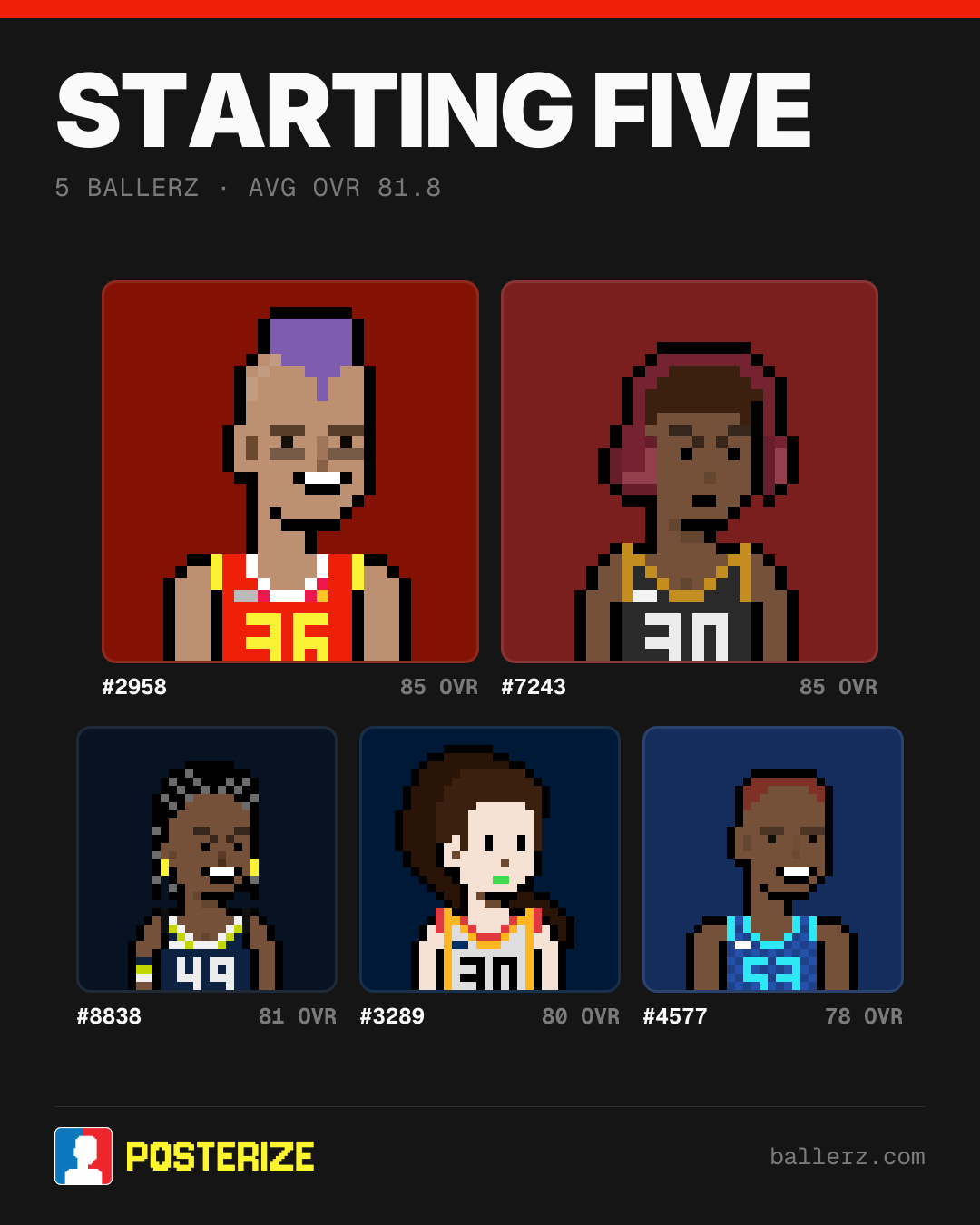 Poster of Baller #2958, #7243, #8838, #3289, #4577