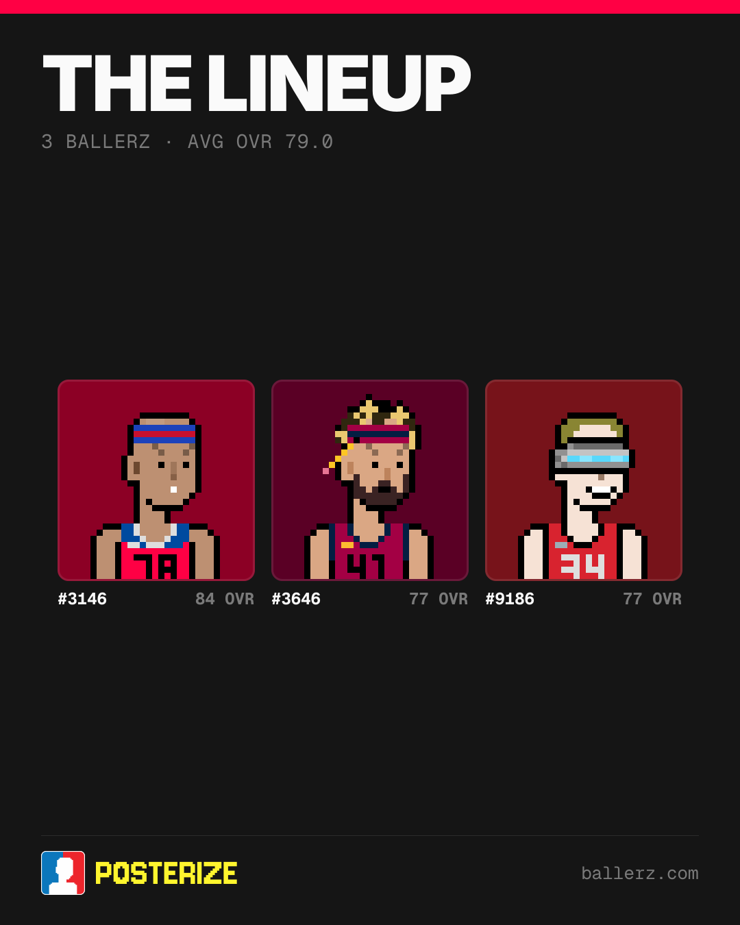 Poster of Baller #3146, #3646, #9186