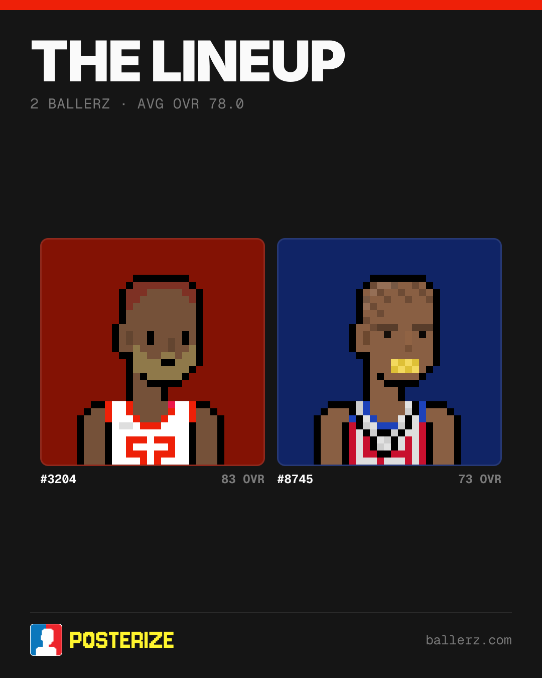 Poster of Baller #3204, #8745