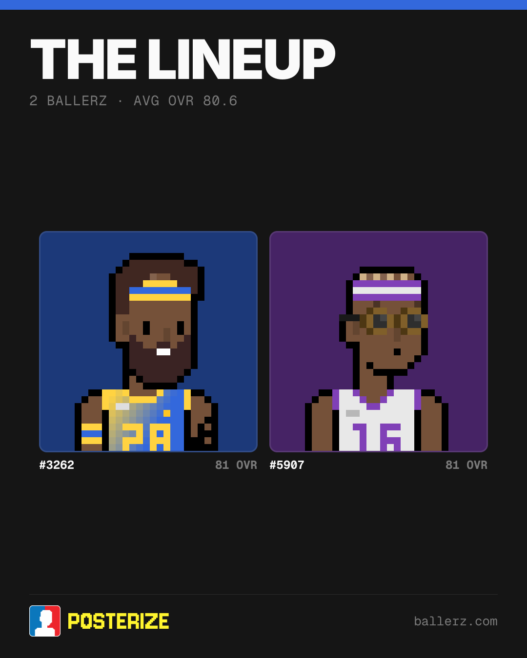 Poster of Baller #3262, #5907