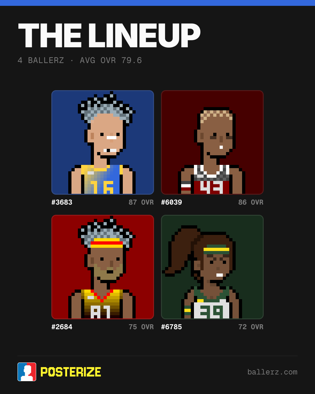 Poster of Baller #3683, #6039, #2684, #6785