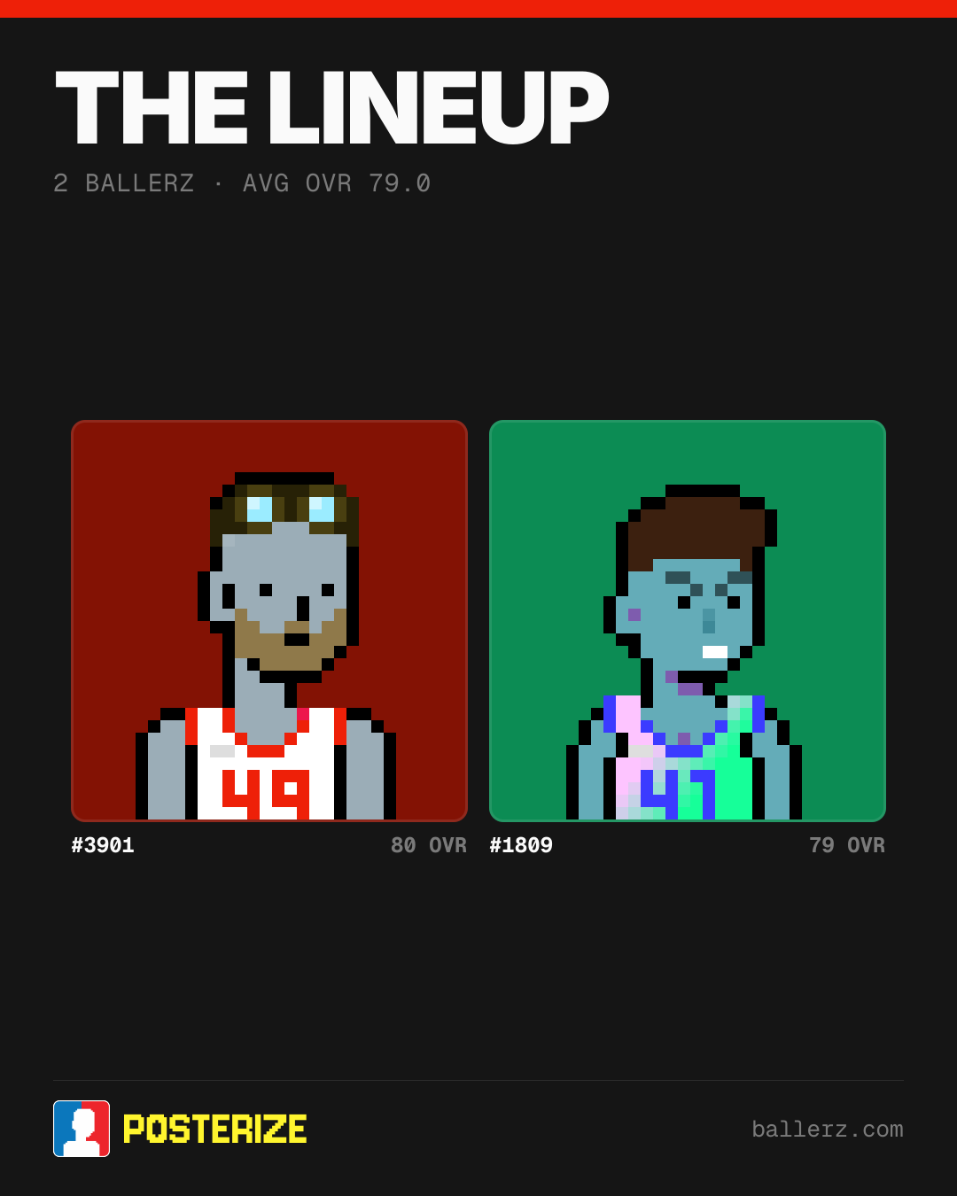 Poster of Baller #3901, #1809