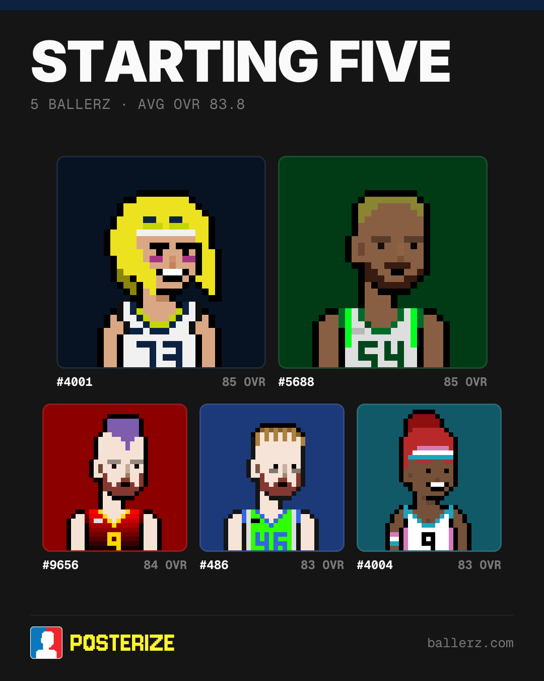 Poster of Baller #4001, #5688, #9656, #486, #4004