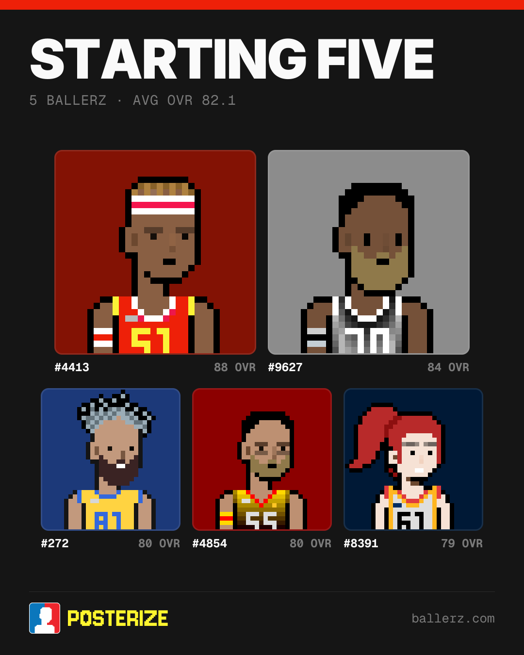 Poster of Baller #4413, #9627, #272, #4854, #8391