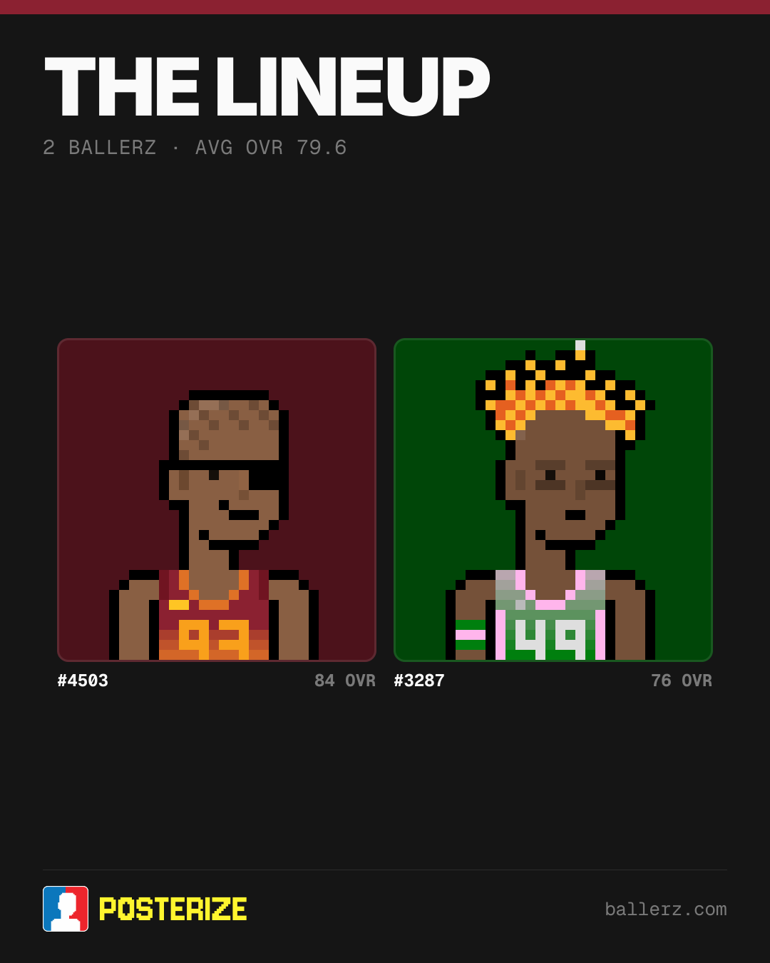 Poster of Baller #4503, #3287