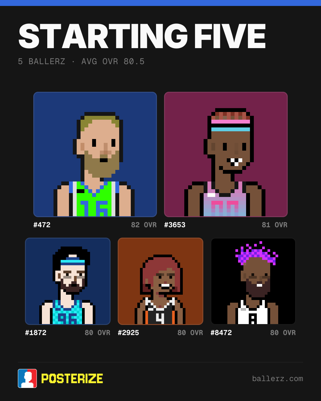 Poster of Baller #472, #3653, #1872, #2925, #8472
