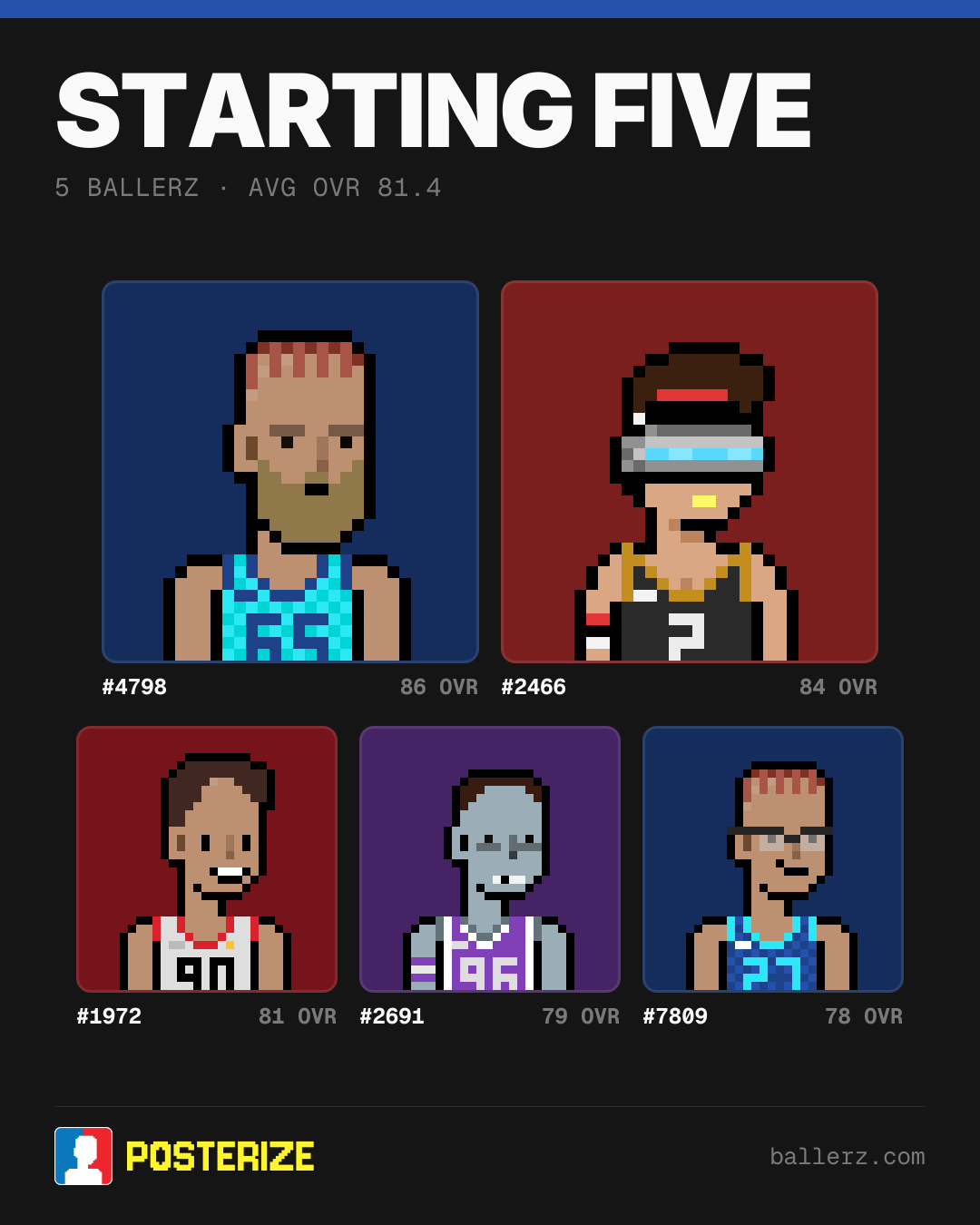 Poster of Baller #4798, #2466, #1972, #2691, #7809
