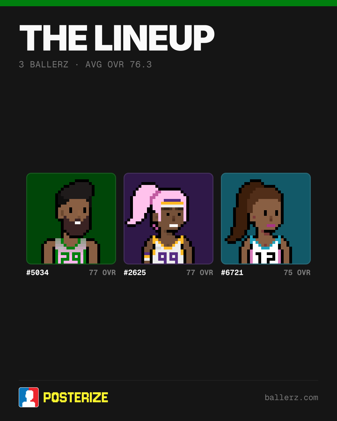 Poster of Baller #5034, #2625, #6721