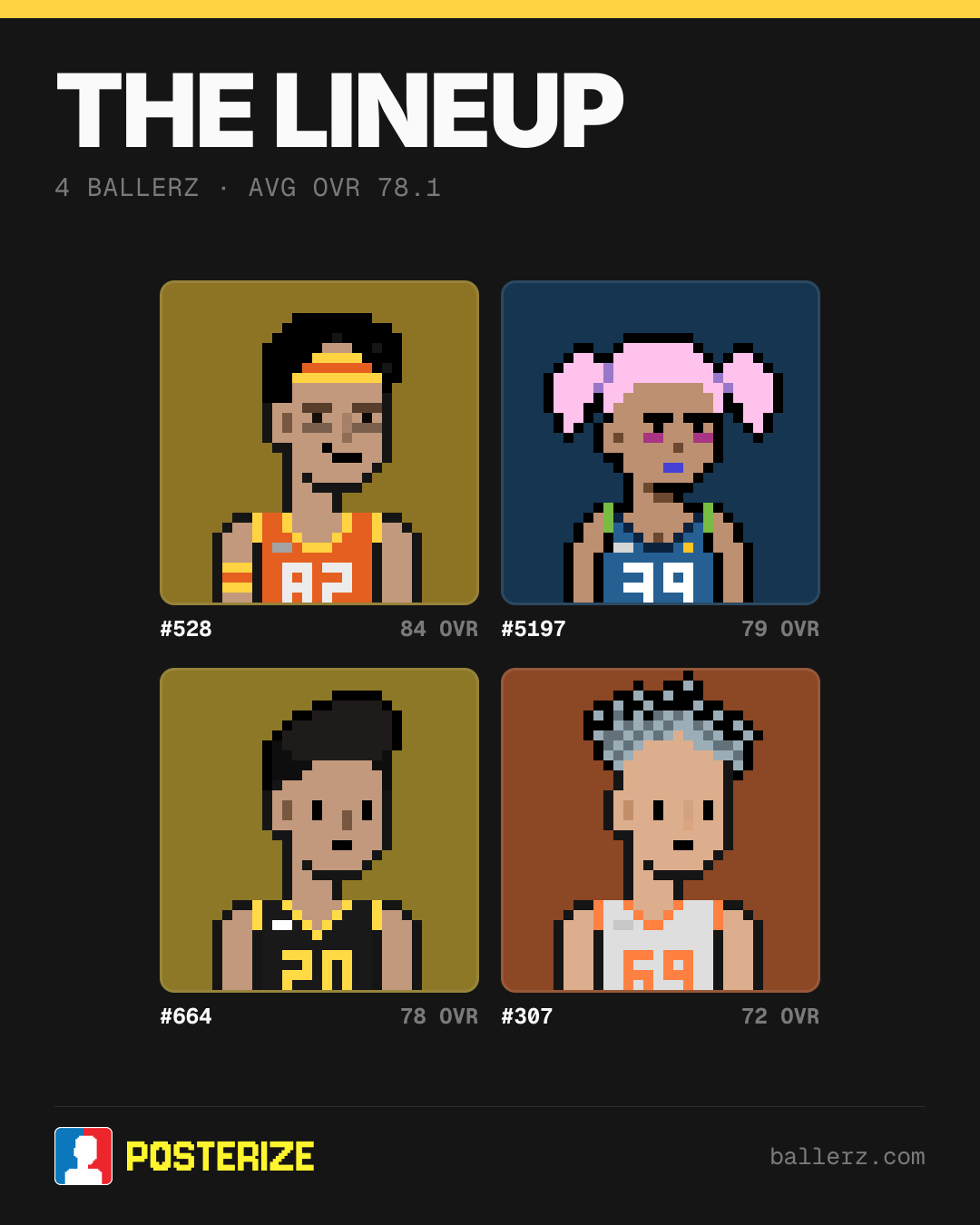 Poster of Baller #528, #5197, #664, #307