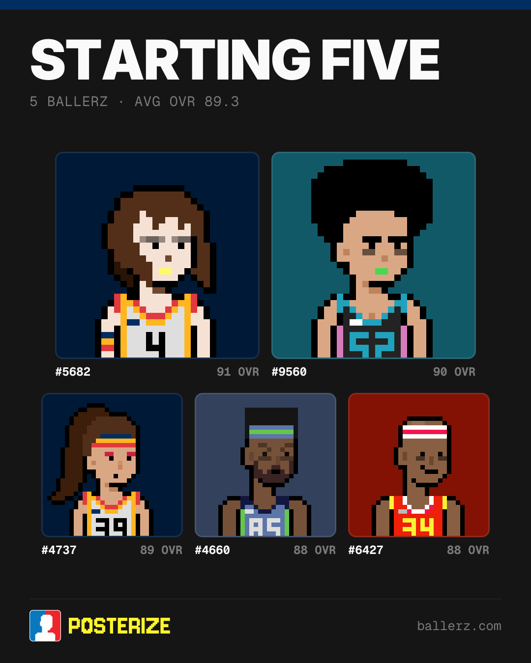 Poster of Baller #5682, #9560, #4737, #4660, #6427