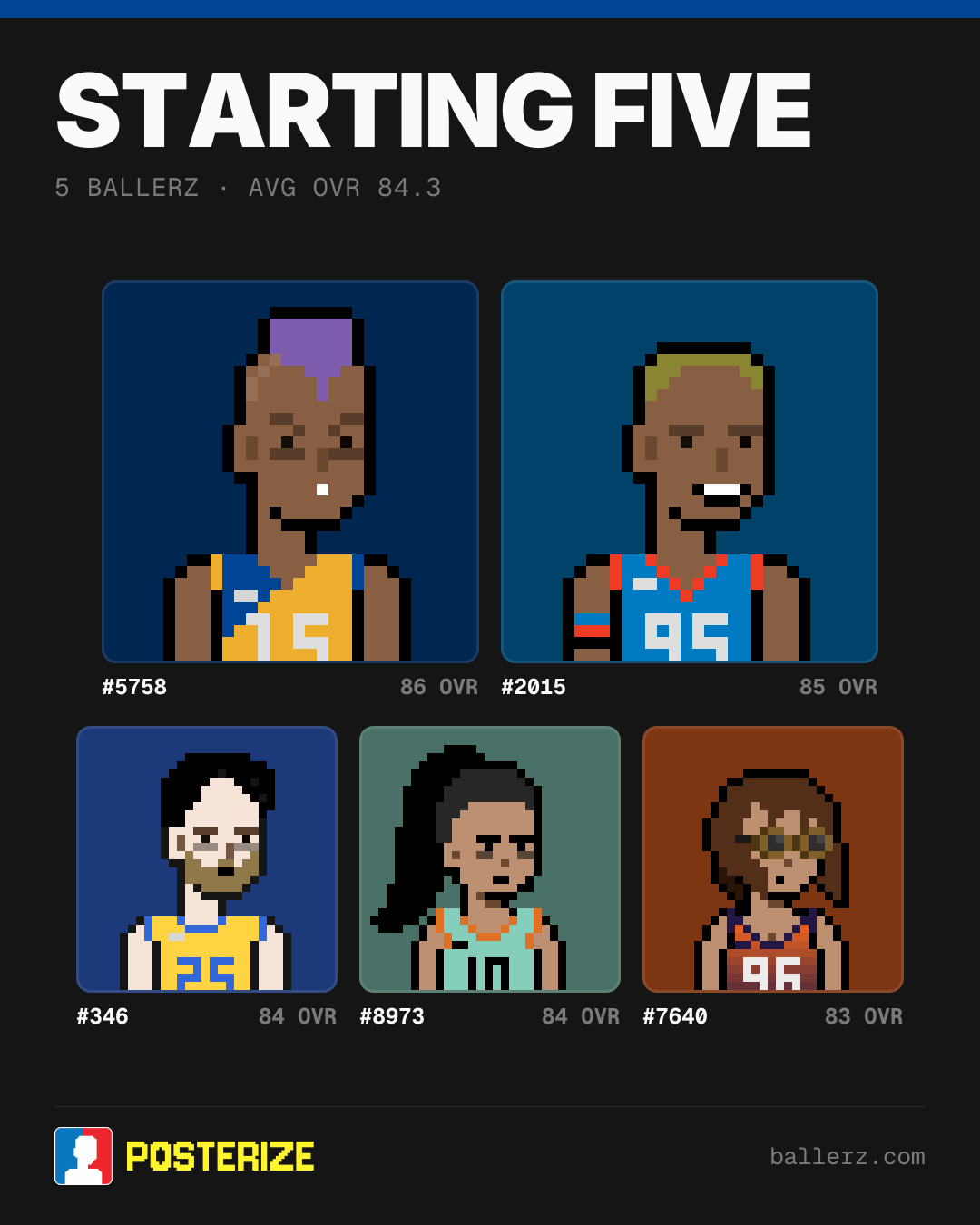 Poster of Baller #5758, #2015, #346, #8973, #7640