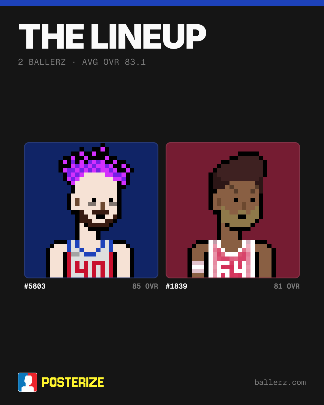 Poster of Baller #5803, #1839