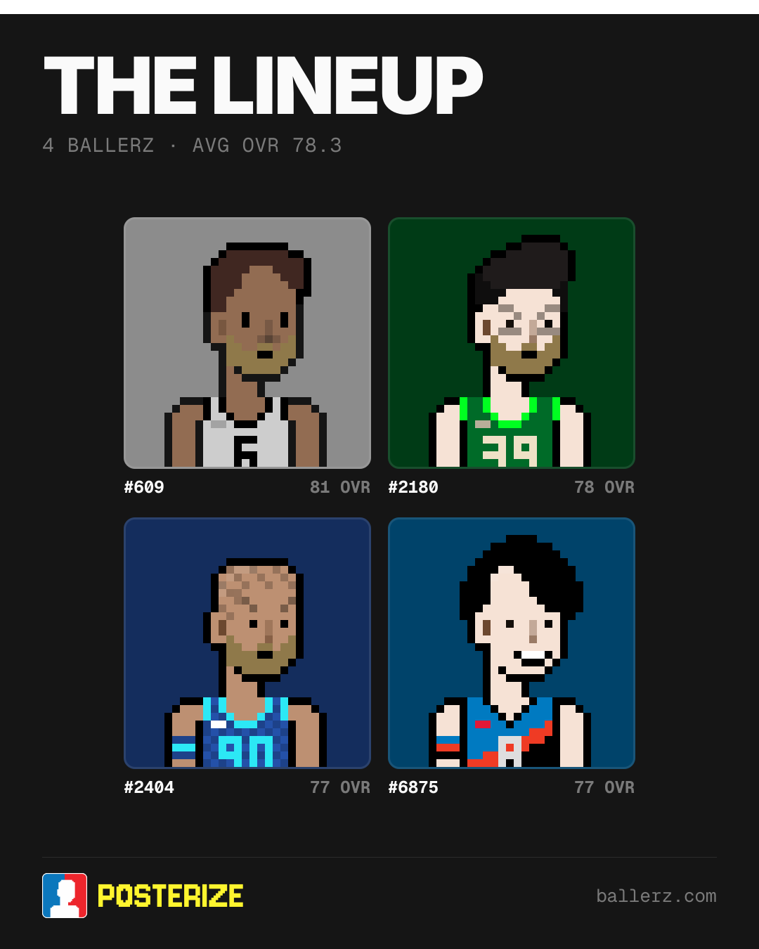 Poster of Baller #609, #2180, #2404, #6875