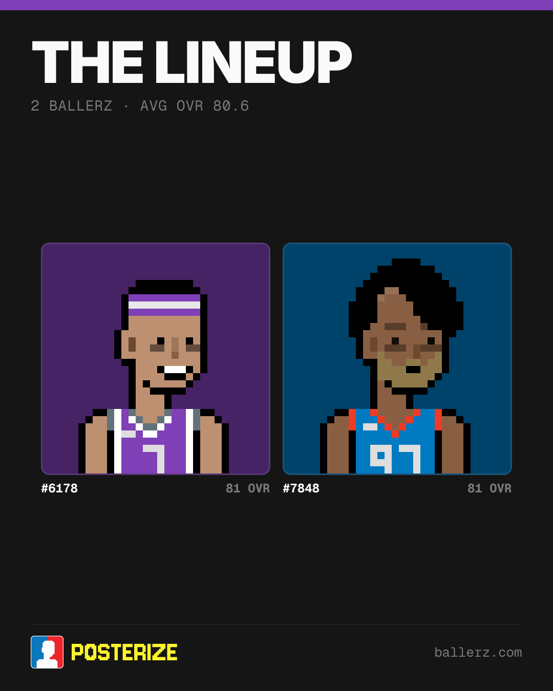 Poster of Baller #6178, #7848