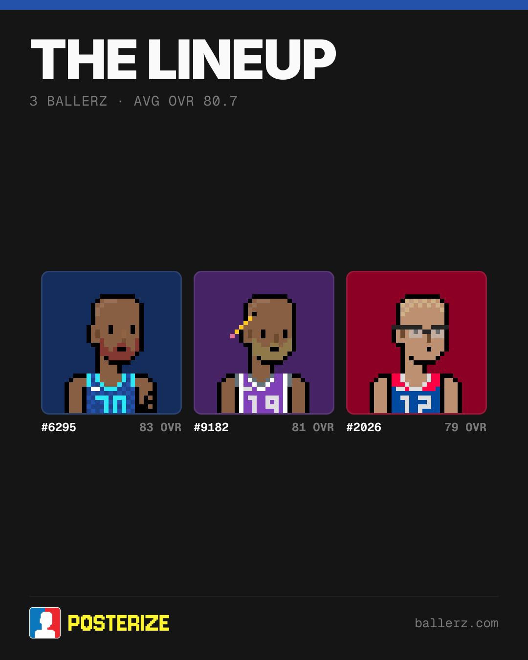 Poster of Baller #6295, #9182, #2026