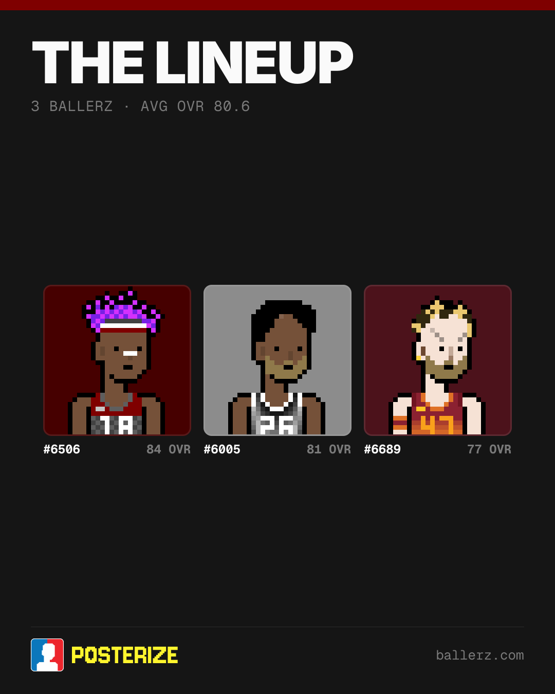 Poster of Baller #6506, #6005, #6689
