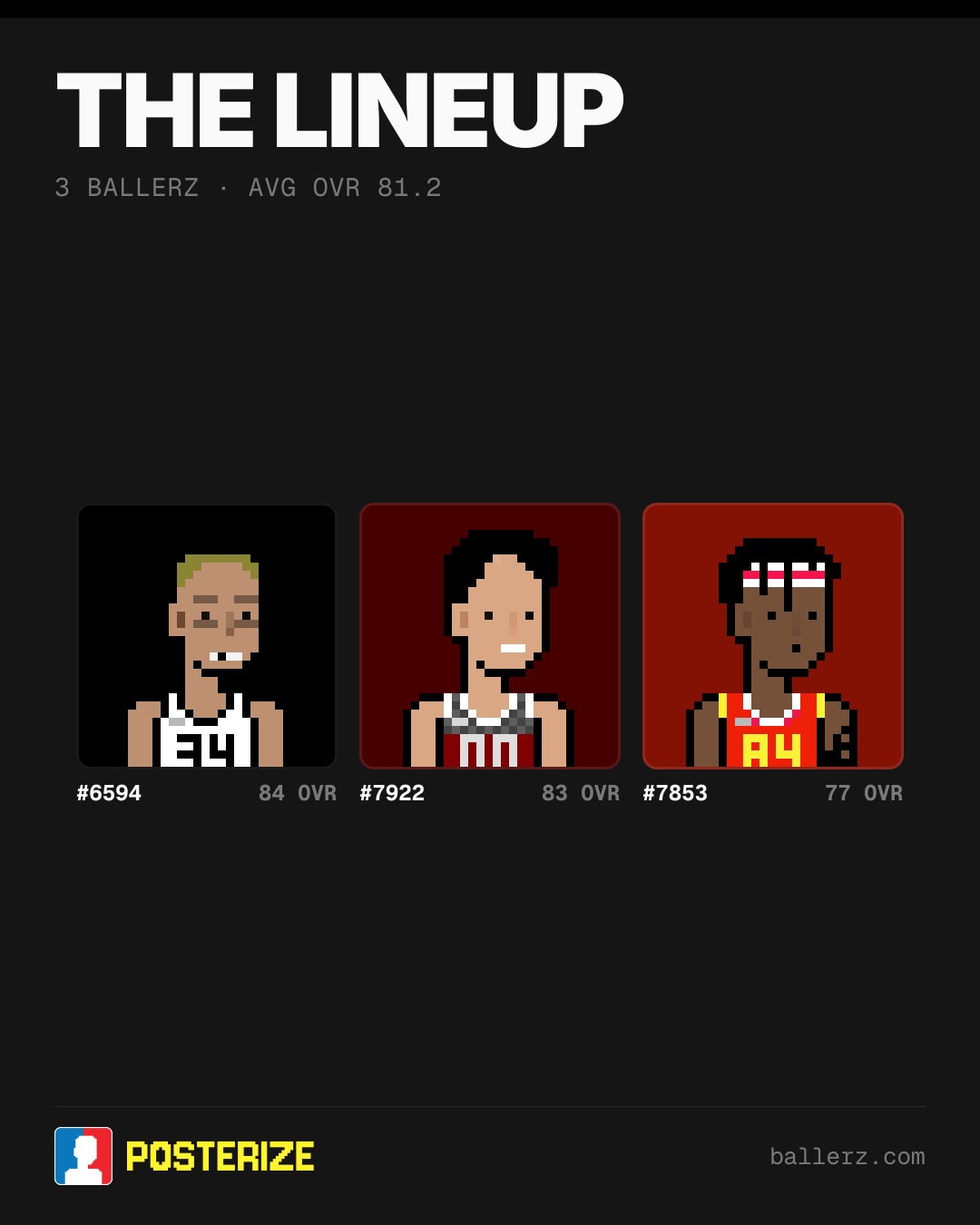 Poster of Baller #6594, #7922, #7853