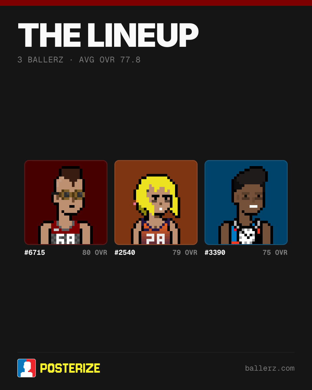 Poster of Baller #6715, #2540, #3390