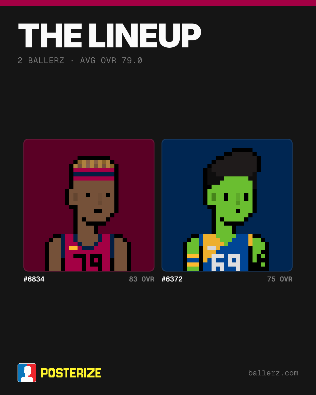 Poster of Baller #6834, #6372