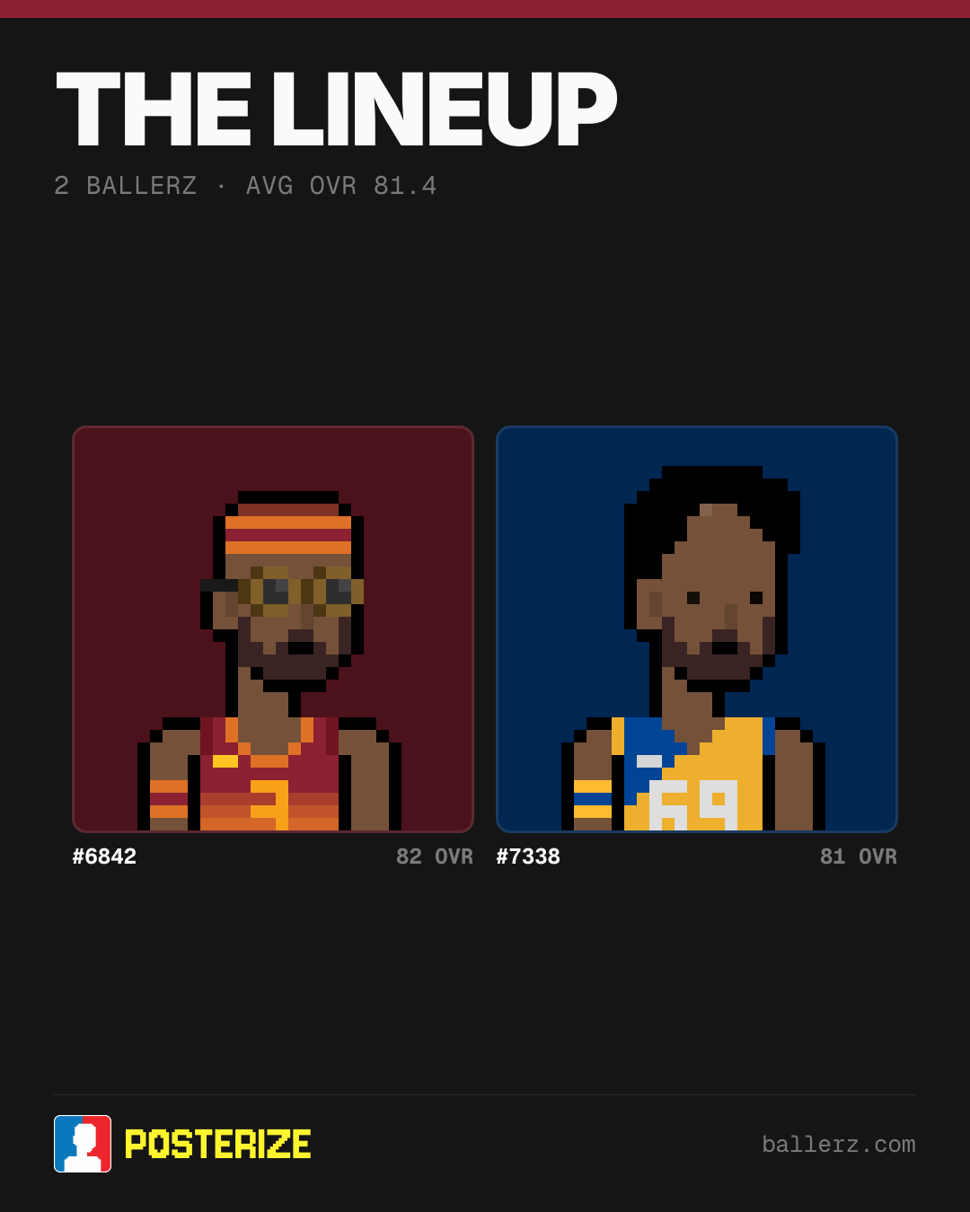 Poster of Baller #6842, #7338