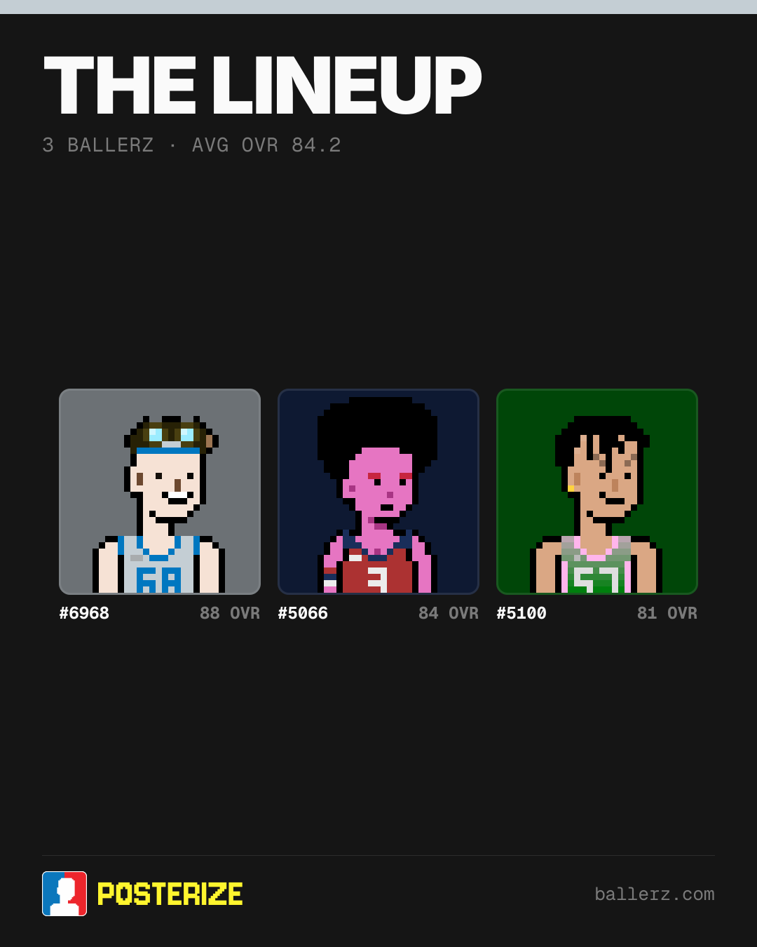 Poster of Baller #6968, #5066, #5100